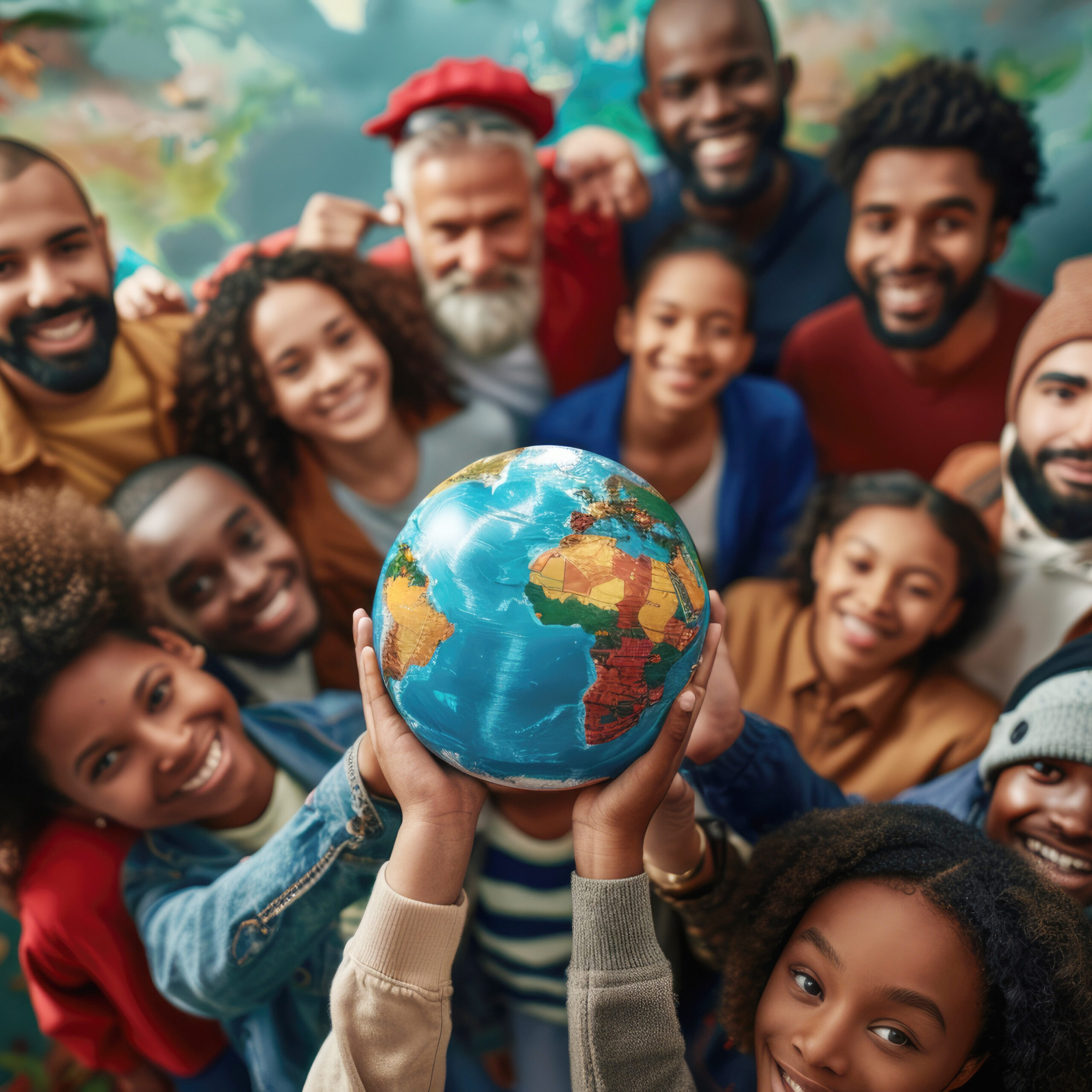 World Population Day: Celebrating the diversity of humanity united under the embrace of the globe with people of different nationalities